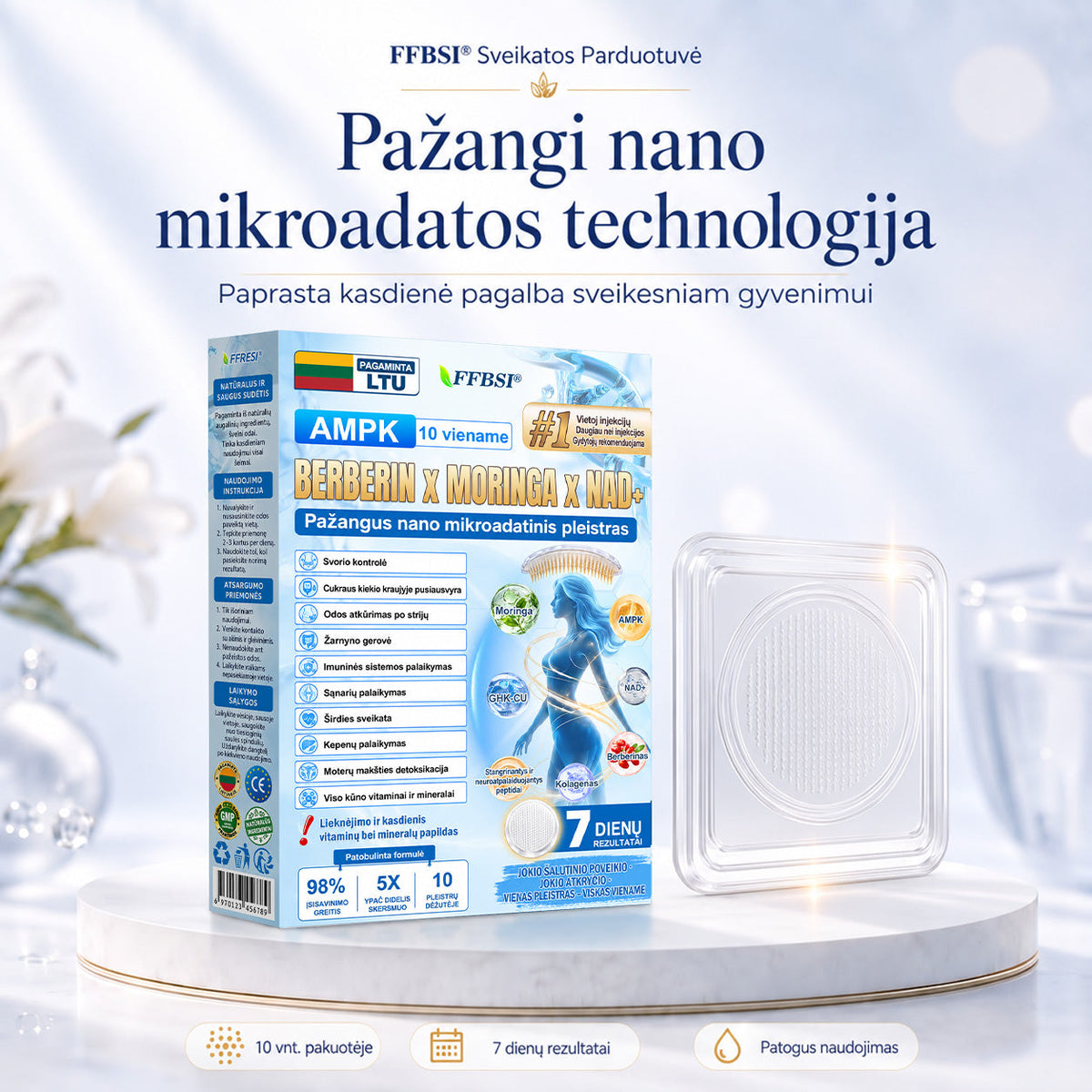 FFBSI®🎁 Liko tik 5 pakuotės!Gaukite papildomą 50 % nuolaidą!✨Pradėkite savo sveikesnio gyvenimo būdo kelionę jau šiandien!