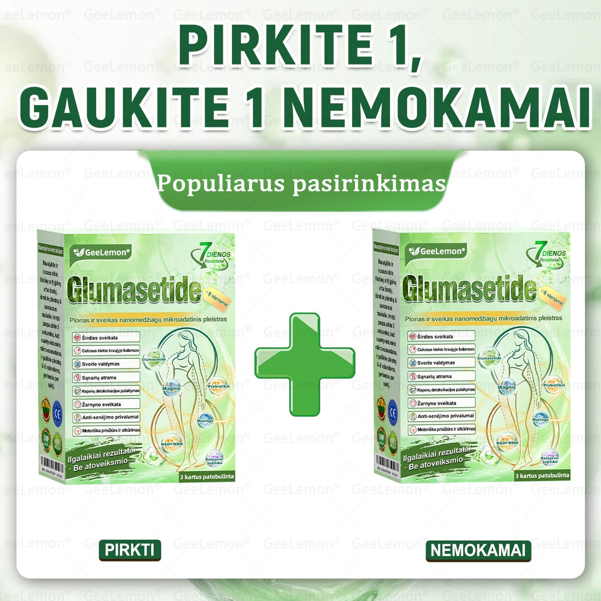 𝐆𝐞𝐞𝐋𝐞𝐦𝐨𝐧®🎁 Liko tik 5 pakuotės!Gaukite papildomą 50 % nuolaidą!✨Pradėkite savo sveikesnio gyvenimo būdo kelionę jau šiandien!