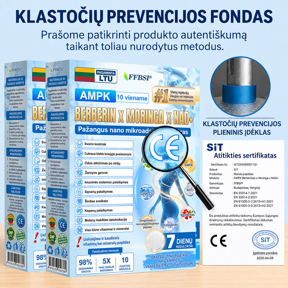 FFBSI®🎁 Liko tik 5 pakuotės!Gaukite papildomą 50 % nuolaidą!✨Pradėkite savo sveikesnio gyvenimo būdo kelionę jau šiandien!