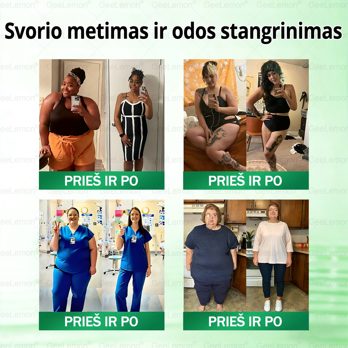 𝐆𝐞𝐞𝐋𝐞𝐦𝐨𝐧®🎁 Liko tik 5 pakuotės!Gaukite papildomą 50 % nuolaidą!✨Pradėkite savo sveikesnio gyvenimo būdo kelionę jau šiandien!